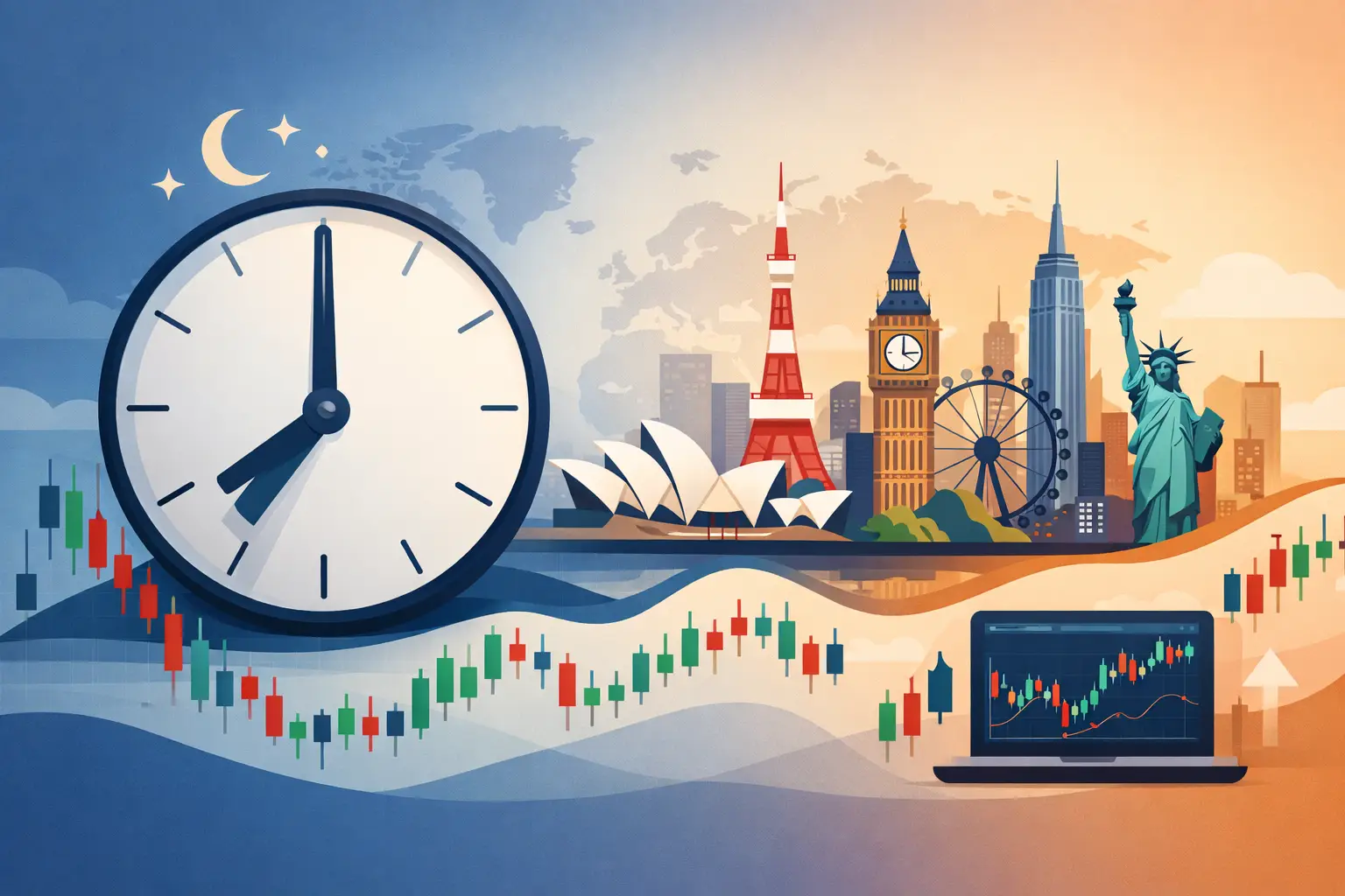 Forex Market Hours in UK Time: Major Opens
