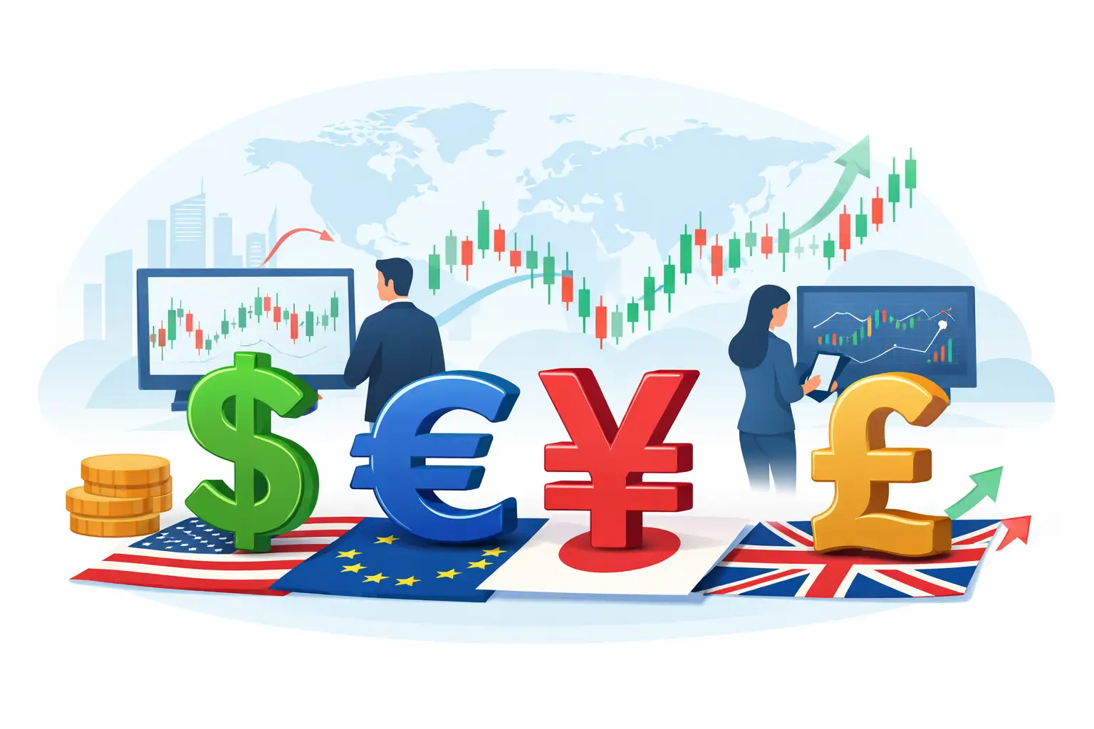 What Are the Majors in Forex Trading Markets?